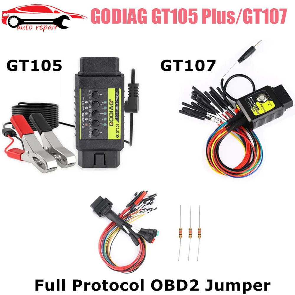 GODIAG GT105 ÷ GT107 DSG ڽ  б  , Ǯ  OBD2  DQ250 DQ200 VL381 VL300 DQ500 PCMtuner
